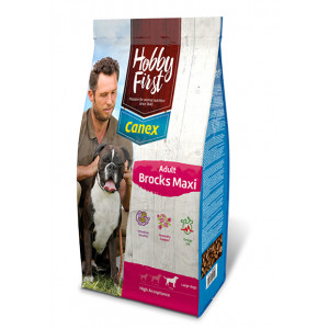 Afbeelding HobbyFirst Canex Adult Brocks Maxi hondenvoer 12 kg door Brekz.nl