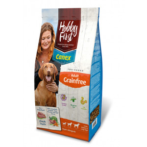 Afbeelding HobbyFirst Canex Adult Grainfree hondenvoer 12 kg door Brekz.nl