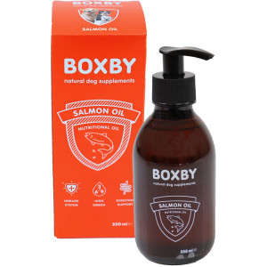 Afbeelding Boxby for dogs zalmolie 250 ml Per stuk door Brekz.nl