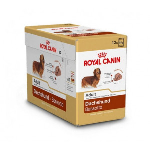 Royal Canin Teckel/Dachshund Adult natvoer 2 x 12 zakjes