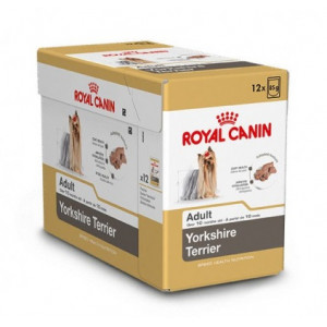 Afbeelding Royal Canin Yorkshire Terrier Adult natvoer 12 zakjes door Brekz.nl