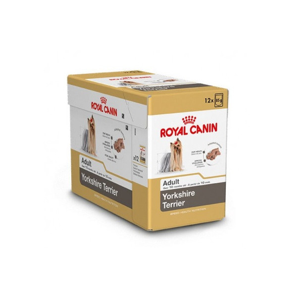 Royal Canin Royal Canin Adult Yorkshire Terriër natvoer hond (paté) 2 dozen (24 x 85 g)