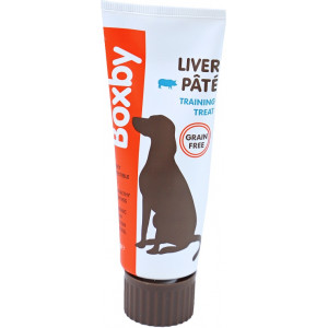 Afbeelding Boxby for dogs leverpaté, tube 75gr Per stuk door Brekz.nl
