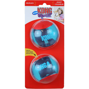 Afbeelding Kong Squeez Action hondenspeeltje groot - 2 stuks Per Set door Brekz.nl