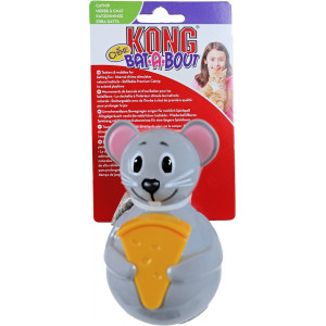 Kong Kat Bat-A-Bout Chime Mouse kattenspeelgoed Per stuk