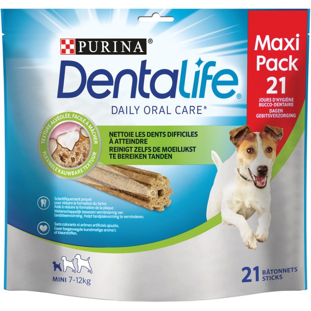 Afbeelding van 21 Sticks Hondensnacks | Daily Oral Care Mini (maxipack) 1xDentaLife