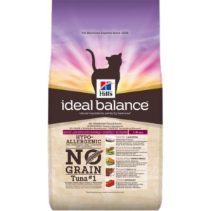 Hill's Ideal Balance Feline Adult No Grain Tonijn & Aardappel kattenvoer 1.5 kg