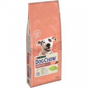 Afbeelding Dog Chow Adult Sensitive hondenvoer 14 kg door Brekz.nl