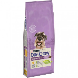 Afbeelding Dog Chow Senior hondenvoer 14 kg door Brekz.nl