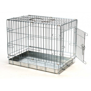 Afbeelding Bench verzinkt voor de hond 107 x 71 x 77 cm door Brekz.nl