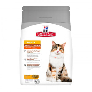 Afbeelding Hill's Urinary Health Hairball Control Adult kattenvoer 3 kg door Brekz.nl