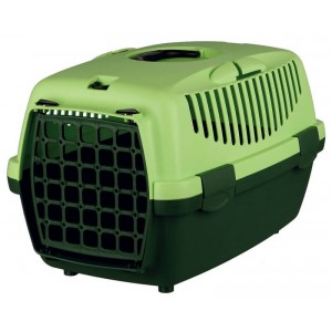 Afbeelding Vervoersbox Capri Small voor hond en kat Groen door Brekz.nl