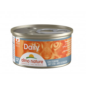 Afbeelding Almo Nature Daily Mousse met Steur 85 gr Per 24 door Brekz.nl