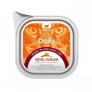 Almo Nature Daily met eend natvoer kat (100 g) 32 x 100 g