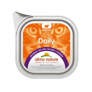 Almo Nature Daily met Konijn 100 gram Per 32
