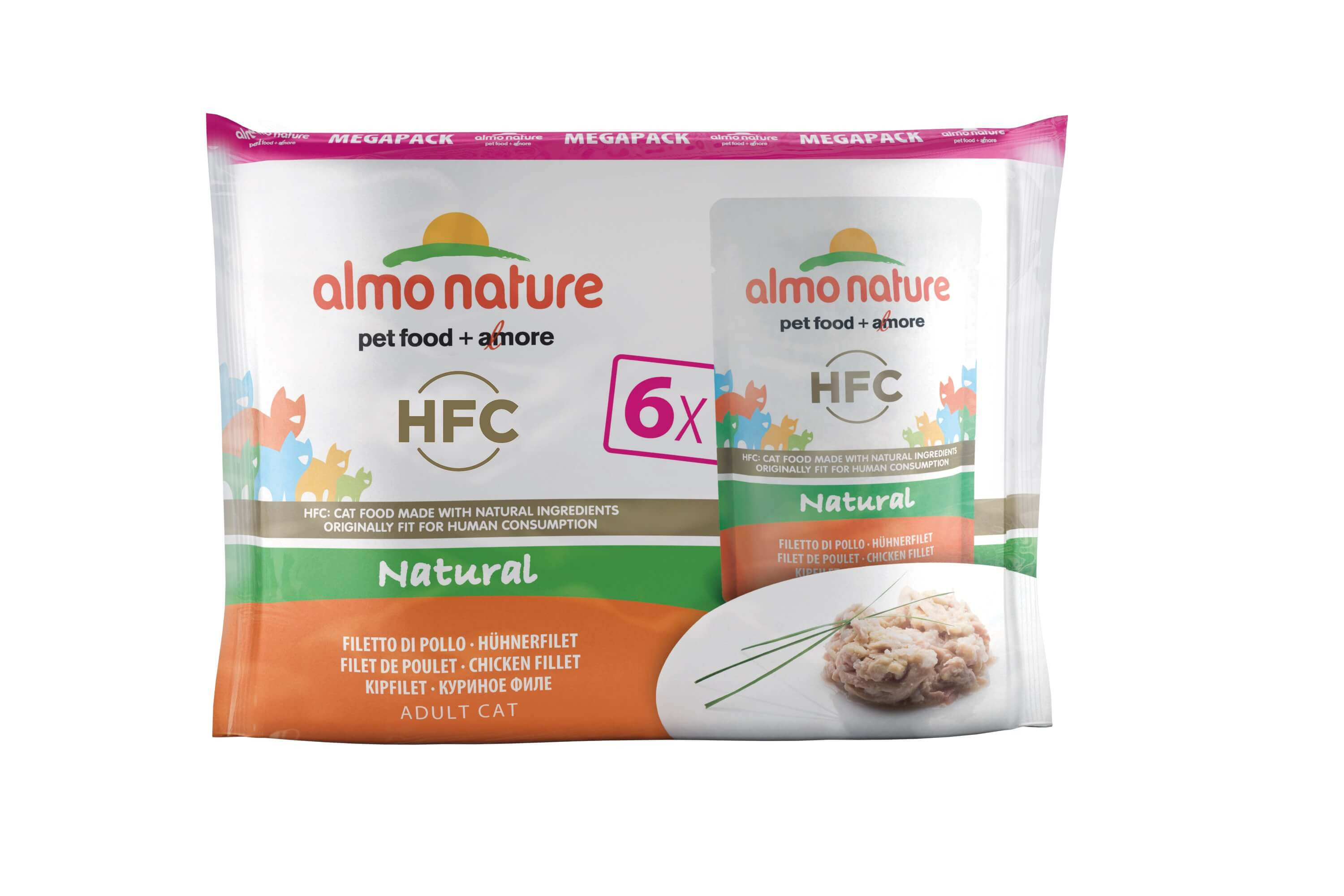 Almo Nature HFC Natural Kipfilet 6x55 gr