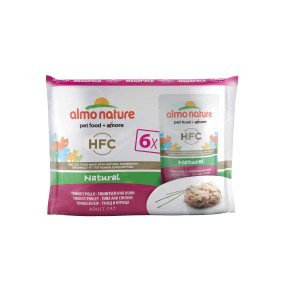 Almo Nature HFC Natural Tonijn & Kip - 6x55 gr Per verpakking