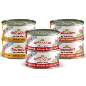 Afbeelding Almo Nature HFC Natural Multipack Kip 6x70 gr Per verpakking door Brekz.nl