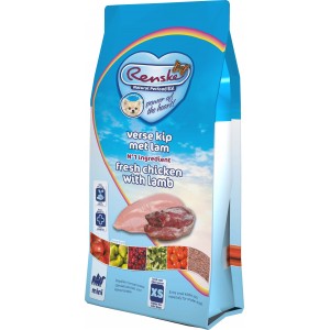 Afbeelding Renske Super Premium Adult Mini Kip & Lam hondenvoer 2 kg door Brekz.nl