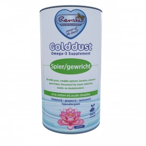 Afbeelding Renske Golddust Spier & Gewricht - Voedingssupplement 250 gram door Brekz.nl