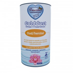 Afbeelding Renske Golddust Oud & Herstel - Voedingssupplement 250 gram door Brekz.nl