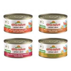 Afbeelding Almo Nature HFC Natural Kip en Tonijn 70 gr Per 6 (Legend) door Brekz.nl