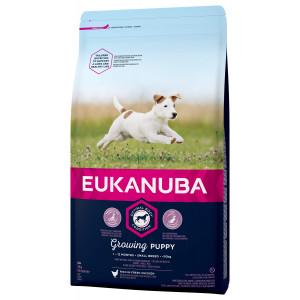 Afbeelding Eukanuba Dog - Growing Puppy - Small Breed - 3 kg door Brekz.nl