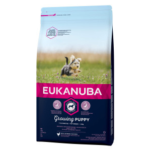 Afbeelding Eukanuba Dog - Growing Puppy - Toy Breed - 2 kg door Brekz.nl