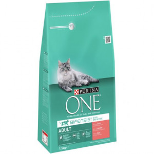 Afbeelding Purina One - Adult Zalm / Volkoren granen door Brekz.nl