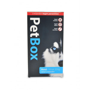 Afbeelding PetBox Hond 10 tot 20 kg Per verpakking door Brekz.nl