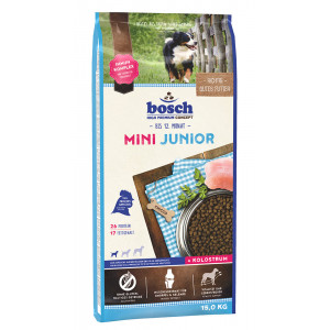 Afbeelding Bosch Mini Junior hondenvoer 15 kg door Brekz.nl