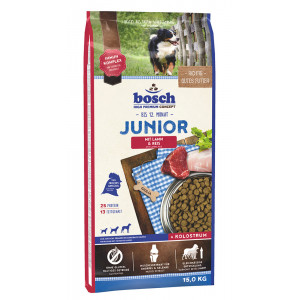 Bosch Junior Lam & Rijst hondenvoer 15 kg