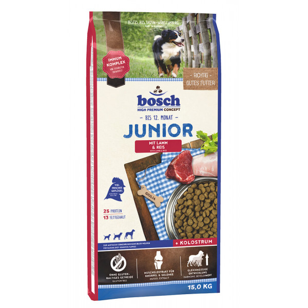 Bosch Bosch Junior met lam & rijst hondenvoer 2 x 15 kg