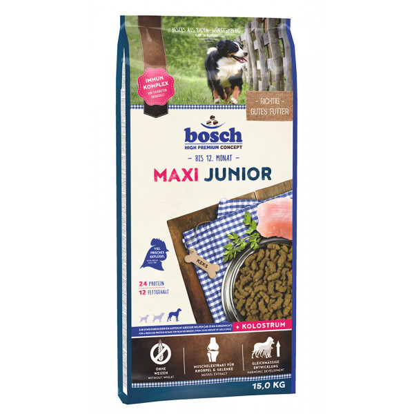 Bosch Maxi Junior hondenvoer 2 x 15 kg
