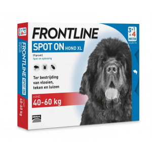 Afbeelding Frontline Spot on Hond XL 6 pipetten door Brekz.nl