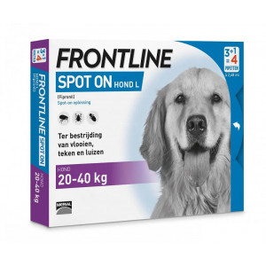 Afbeelding Frontline Spot on Hond L 6 pipetten door Brekz.nl