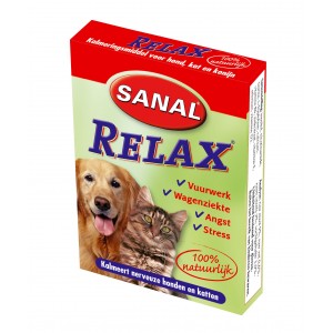Sanal Relax voor hond, kat en konijn per verpakking