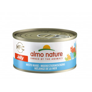 Afbeelding Almo Nature HFC Natural Gemengde Zeevis 70 gr Per 24 (Natural) door Brekz.nl