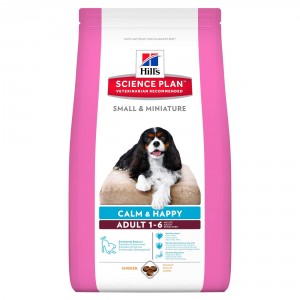 Afbeelding Hill's - Canine Adult Small & Miniature - Calm & Happy - 1,5 kg door Brekz.nl