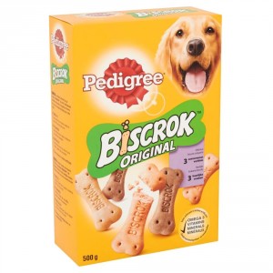 Afbeelding Pedigree Multi Biscrok Original hondensnack 500 gram door Brekz.nl