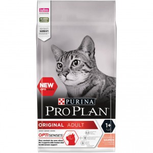 Afbeelding Pro Plan Original Adult Zalm Optisenses kattenvoer 10 kg door Brekz.nl