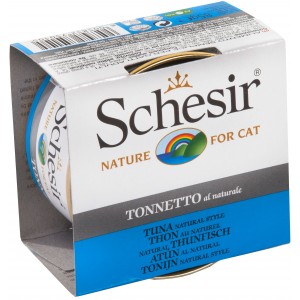 Afbeelding Schesir Kat Tonijn Naturel 14x85 Gr door Brekz.nl