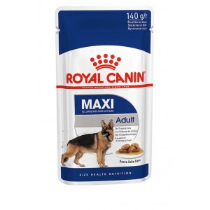 Afbeelding Royal Canin Maxi Adult natvoer 10 zakjes door Brekz.nl