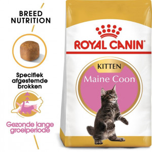 Afbeelding Royal Canin Kitten Maine Coon kattenvoer 4 kg door Brekz.nl