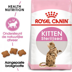 Afbeelding Royal Canin Kitten Sterilised kattenvoer 2 kg door Brekz.nl