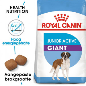 Afbeelding Royal Canin Giant Junior Active hondenvoer 15 kg door Brekz.nl