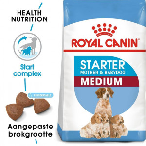 Afbeelding Royal Canin Medium Starter Mother and Babydog 12 kg door Brekz.nl