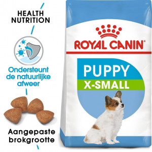 Afbeelding Royal Canin Mini X-Small Puppy hondenvoer 1.5 kg door Brekz.nl