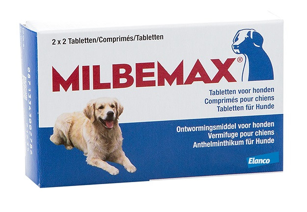 Milbemax ontwormingstabletten hond vanaf 5 kg