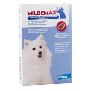 Afbeelding Milbemax Kauwtabletten - kleine hond - 1 tabl. door Brekz.nl